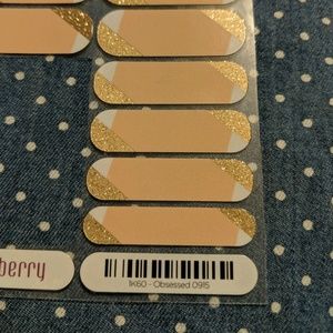 Jamberry retired wraps - Obsessed, half sheet plus